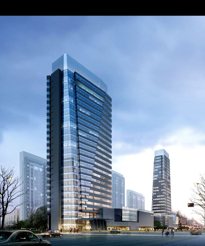 杏彩体育装饰设计建筑装饰设计图片建筑外观效果图设计：塑造城市面貌的视觉盛宴
