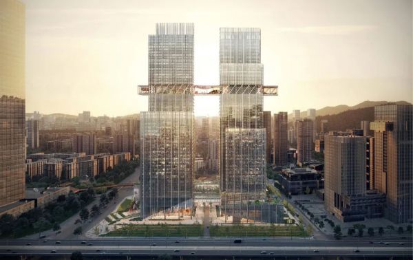 杏彩体育总价超3亿！深圳市博大建设集团有限公司中标深圳前海新地标幕墙工程